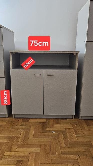polovne komode novi sad: Ormari i garderoberi – siva boja - Dvokrilni visoki ormar: ?180 cm — 2