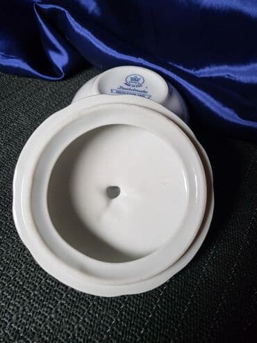 Sobne biljke: Secernica 1968 do 1987g.Kahla porcelan cvibl mustra Nemacka. Posuda — 10