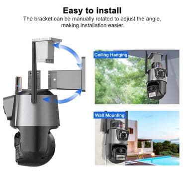 čaša za nutribullet: Ip kamera PTZ kamera sa 2 sociva i sirenom 4k 8x zoom Kamera za — 9