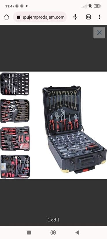 specijalni alati za zupcenje: Set alata u koferu Rheinstahl Germany 599 kom BRZI KLJUCEVI Alat je — 1