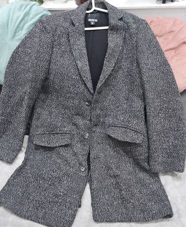 tech fleece 1:1: Coat, S (EU 48), New Yorker, color - Multicolored, Wool — 1
