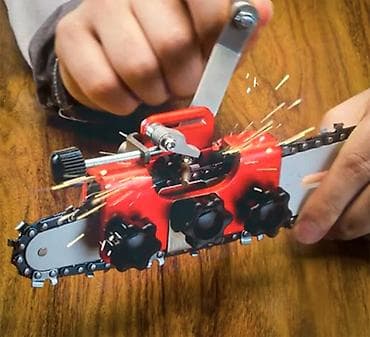 stihl aku testera: Nov ručni oštrač za lančane testere. U kompletu ima tri dijamantska — 1