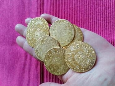 cena dukata u srbiji: Franc Jozef dukat (Veliki) 24K pozlata Cena 1800 din Perfektno urađen — 2