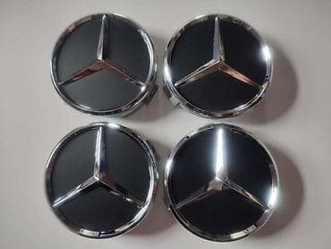 lanci za auto cena: ČEPOVI ZA ALU FELNE 75MM ZA MERCEDES BENZ A KLASA, B KLASA, C KLASA — 1