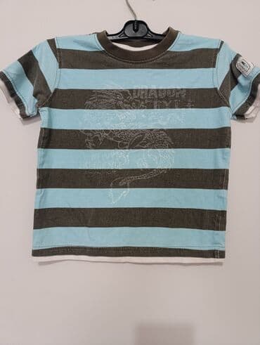 majice sa elastinom: Round neck, Short sleeve, 104-110 — 4
