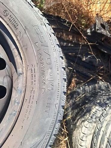 dubina sare na novim gumama: NOKIAN 165/70 R14 SVE SEZONE | Felne su 4× 108,za citroen,pezo — 3