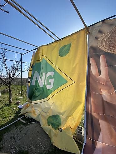 Usluge u domaćinstvu: PVC reklamne cerade (baneri) – više komada - Materijal: jak — 3