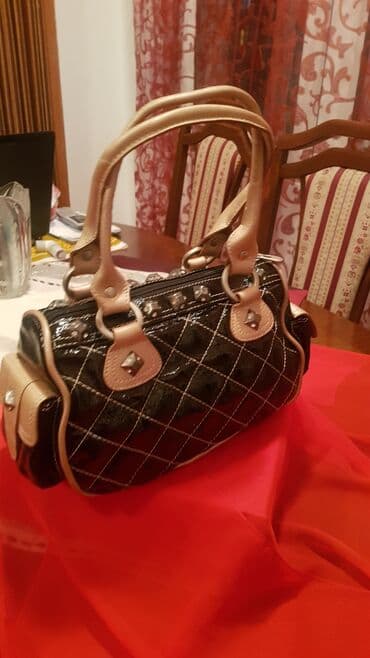 Ostali aksesoari: Elegantna torbica, Mona, Materijal: Koža — 1