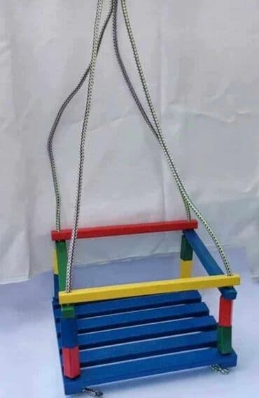 ograda za igru: 2500 din Stigle su nove drvene ljuljaške! Savršene za uživanje na — 1