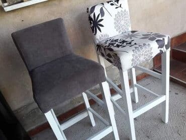 radni stolovi i stolice: Barske stolice 37 evra rade se po porudzbini — 2