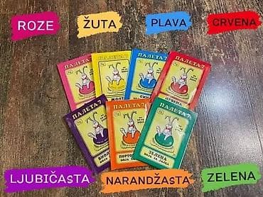 Boje za uskršnja jaja – Paleta 7 🪺MAKEDONSKE BOJE ZA JAJA "Paleta 7"🪺