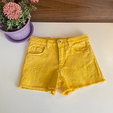 decija kuhinja lidl: Presladak zuti Zara sorts za devojcice Obucen dva,tri puta,u super — 3