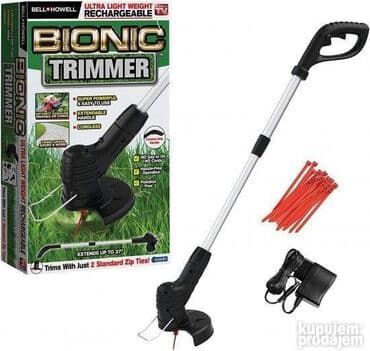 pistolj za lepak lidl: Bionic trimer za travu. ručni, bežični punjivi sekač za baštensku — 1