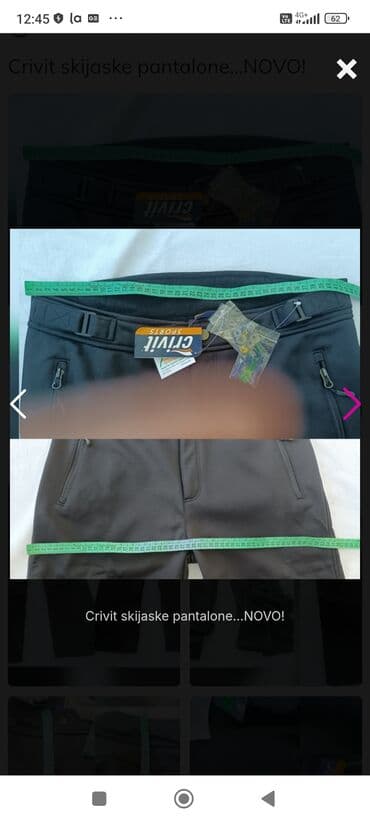 zlatna haljina sa sljokicama: Crivit Sports, XL, bоја - Siva — 5