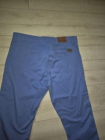 stradivarius s: Pantalone, bоја - Svetloplava — 2
