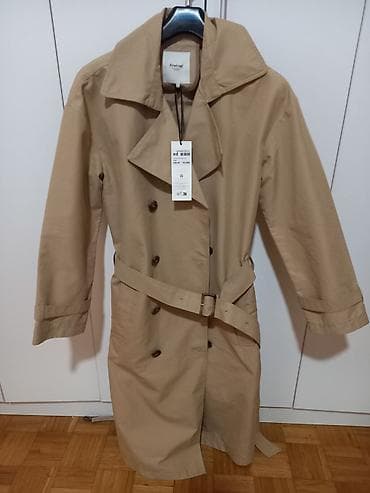 bež kaputi: Bež trench kaput – Firetrap London - Model: Firetrap Trench Coat Ld44 — 2