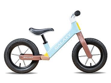 polovni bicikli lacarak: Balance bike 12" GALAXY COOPER – sv. plava/braon Prva bicikla bez — 2