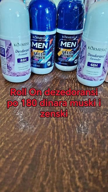 zara s: Roll-on dezodoransi Kormesic – muški i ženski - Tip — 1