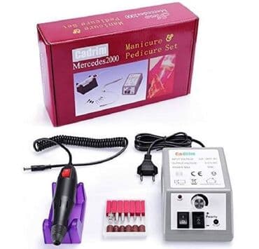 silikonska cetka za tusiranje: Elektricna turpija za gel-nokte. M 200 Namenjena za razne manikirne — 1