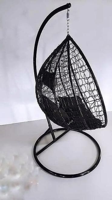 postolje za visecu ljuljasku: Viseća ljuljaška fotelja – jaje, sa stalkom - Konstrukcija: čelični — 6