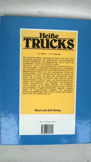 sharp objects knjiga: Knjiga: Heisse trucks (Vruci kamioni) A4 format, 112 str. nem — 5