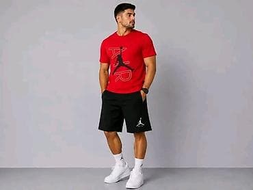 puma majica srbija: Muški sportski komplet – majica i šorts 3500 - Gornji deo: kratka — 1