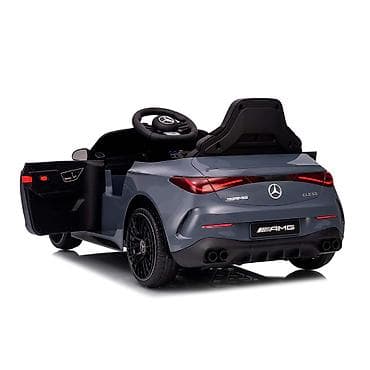 luksuzni donji ves: Mercedes – Benz AMG CLE 53 Sivi – dečiji automobil na akumulator — 4