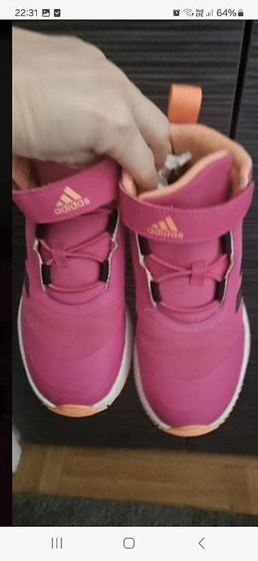 pelene za široki povoj: Adidas reflective patike za devojcicu 33, odlicno stanje — 2