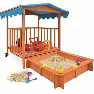 Drveni peskarnik sa fiokom i točkićima - 24700 din Sastoji se od 2 na lalafo.rs Drveni peskarnik sa fiokom i točkićima - 24700 din Sastoji se od 2