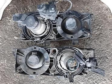 sa staklom: BMW E32 E34 FAROVI | Komplet ili raspar sa drzacima HELLA — 3