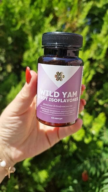 tex caj za mrsavljenje: 🌸 Wild Yam & Soy Isoflavones – 45 kapsula Dodatanak ishrani na — 1