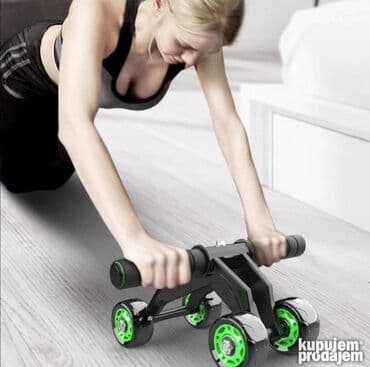 svetlece kapice za biciklu: Tocak za trbusnjake Roler za trbusnjake Abdominal wheel 1799 dinara — 3