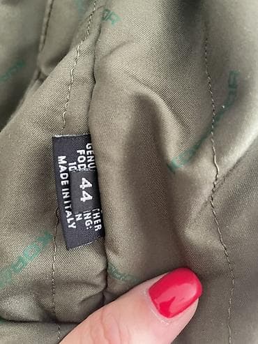 woolrich jakne: Ženska kožna jakna – italijanska izrada - Materijal: prava koža; — 3