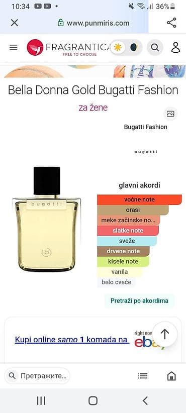 invidia collection: Bugati bella dona gold
Idealan model za leto
3900 din
mn — 3