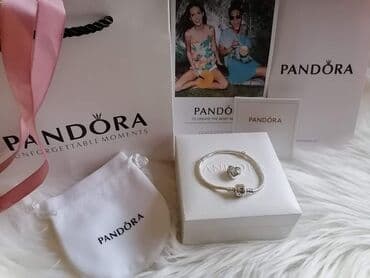 pandora privezak kuca: Pandora narukvica u originalnom pakovanju + gratis 1 privezak — 1
