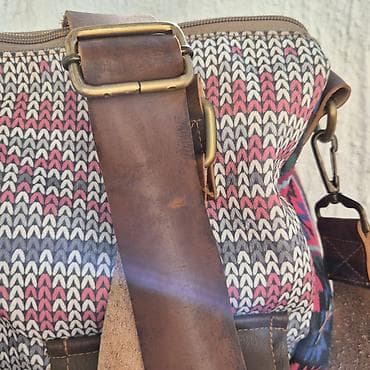 zlatna pismo torba: Atraktivna i kvalitetna OLD COTTON CARGO platnena torba! Brend: Old — 4