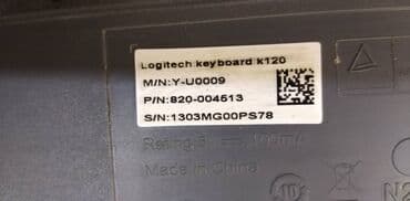 polovni frizideri za pice: Tastatura Logitech K120 USB US,polovna ispravna,manja ostecenja od — 2