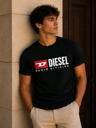 lidl jakne muske: Men's T-shirt Diesel, bоја - Crna — 1