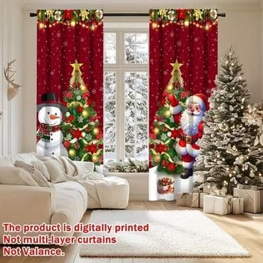 ogledalo po meri cena: Novogodišnje zavese Cena 1700din/2kom kao na slici Poručuje se — 4