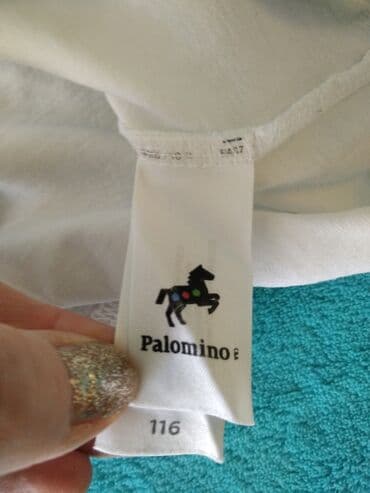 reebok classic bele: Palomino C&A rolka Veličina 116 cm Vista bela boja tanji pamuk — 4