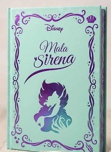 Dečije knjige: Disney knjiga “Mala sirena” – luksuzno izdanje - Jezik: srpski — 1