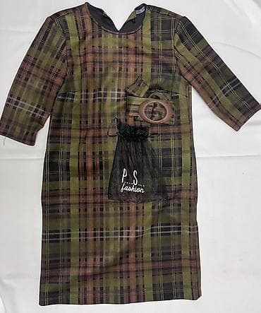 Men's Clothing: Elegantne ženske haljine – set od 4 modela PS FACHION 1) Tamnoplava — 2