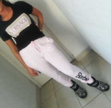 M, Jednobojni, bоја - Roze