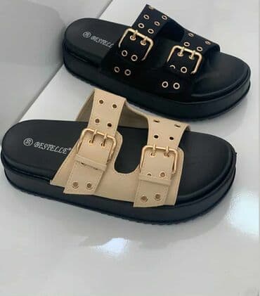 grubin papuce krzno: Fashion slippers, 41 — 2