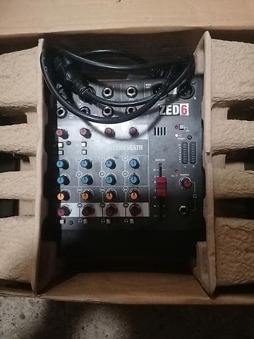 rostilj beli: Allen & Heath ZED-6 kompaktni analogni mikser - 6 ulaza / 2-bus — 10