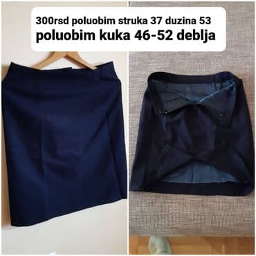 plisirani kompleti: Ženske suknje – više modela i mera 1) Bela suknja, kao teksas - Cena — 3