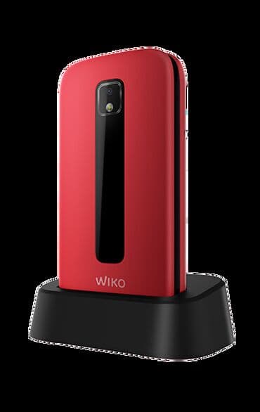 nano kristalni epilator iskustva: Wiko F300, < 2 GB, bоја - Crvena, Sa tastaturom, Na preklapanje — 1