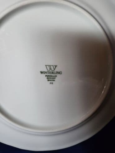 porcelanske solje za caj: Porcelanski set,vintaz winterling Bavaria. Set je perfektan. sve — 17