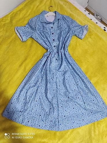 gleznjace sa stiklom: Haljina velicina 44 Duzina 111 Ramena 41 Poluobim od pazuha do pazuha — 1