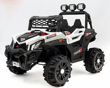 baterije za dečije automobile: Džip Power – dečiji električni bagi 4x4 za avanturiste - Pogon: 4x4 — 4